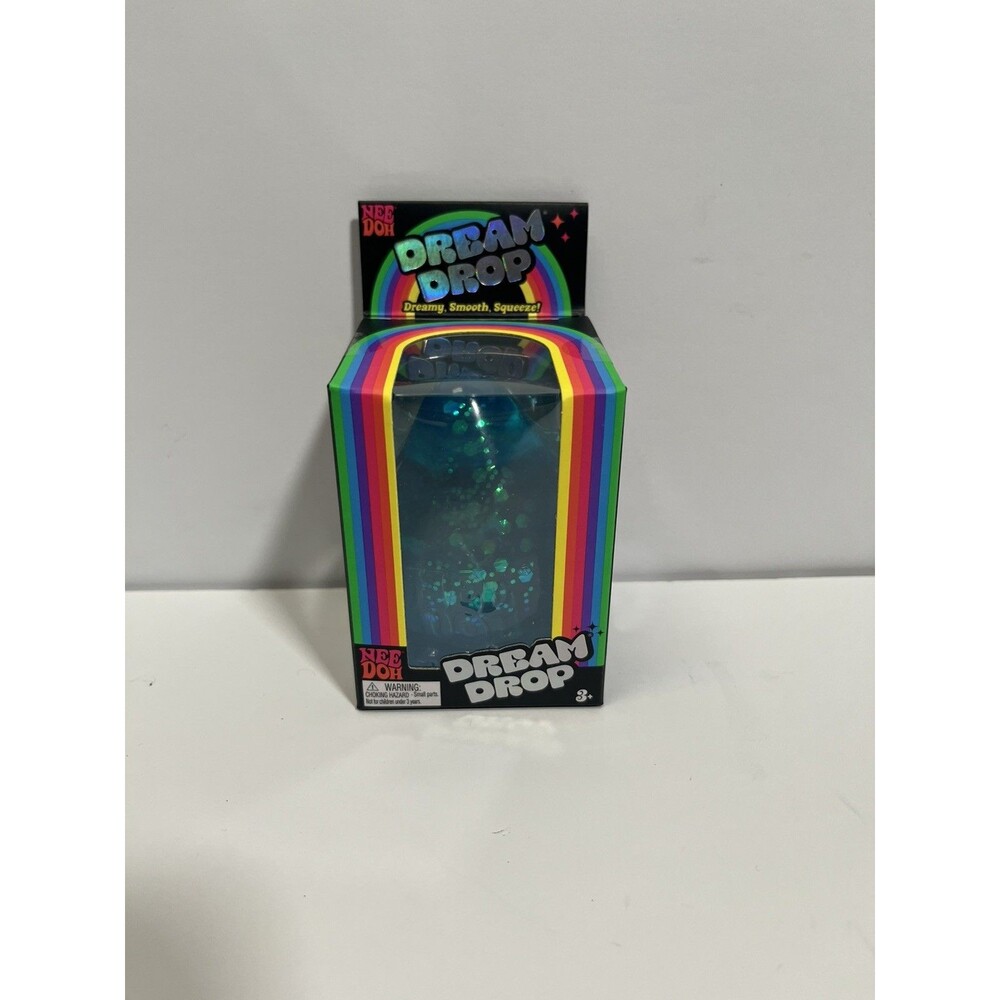 AUTHENTIC NEW NeeDoh Dream Drop Blue Sparkle Squishy Sensory Fidget NEW IN BOX